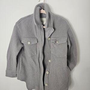 Men's Gray Wool Jacket